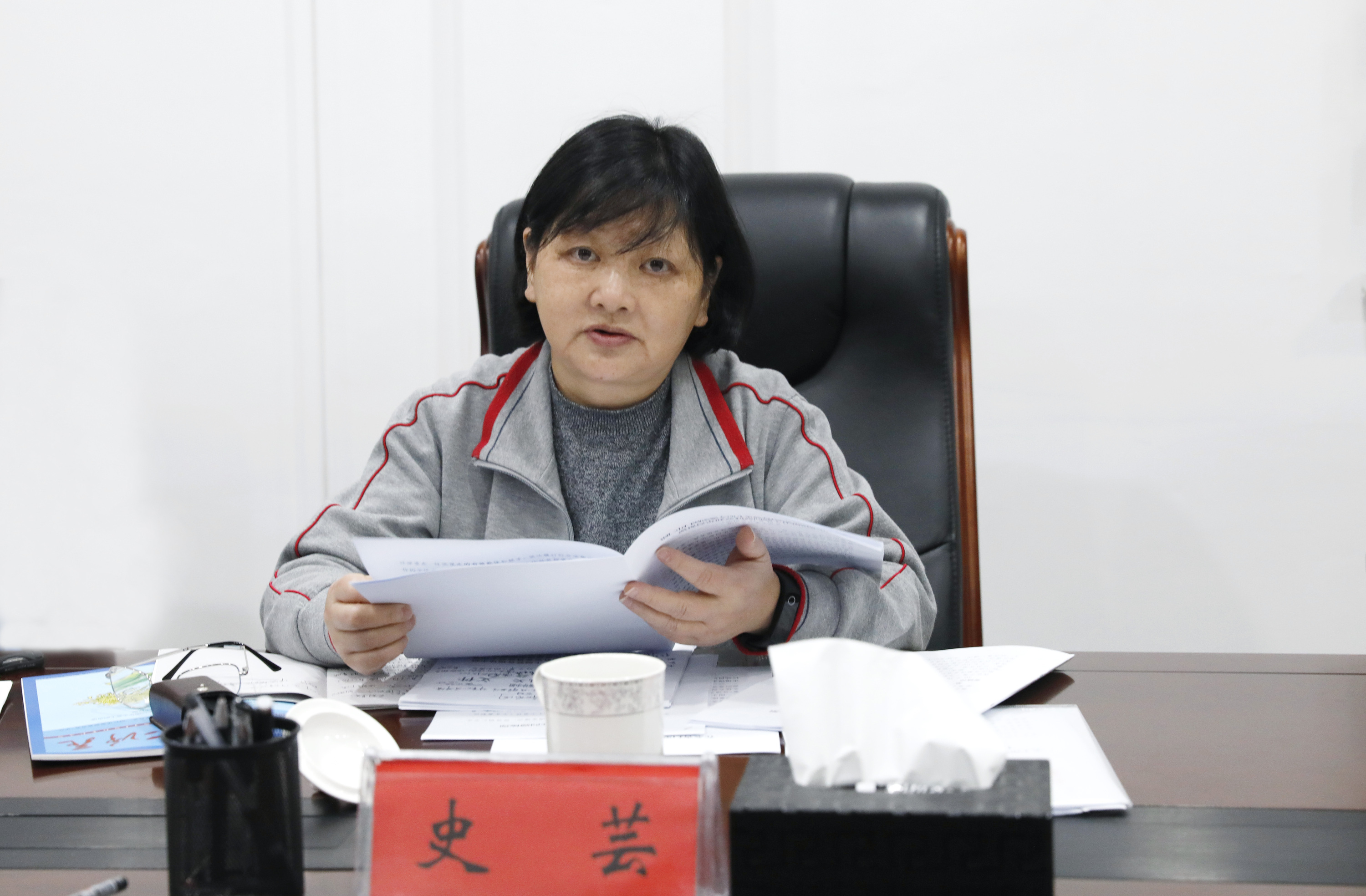 省纪委常委省监委委员史芸一行来铜督导调研